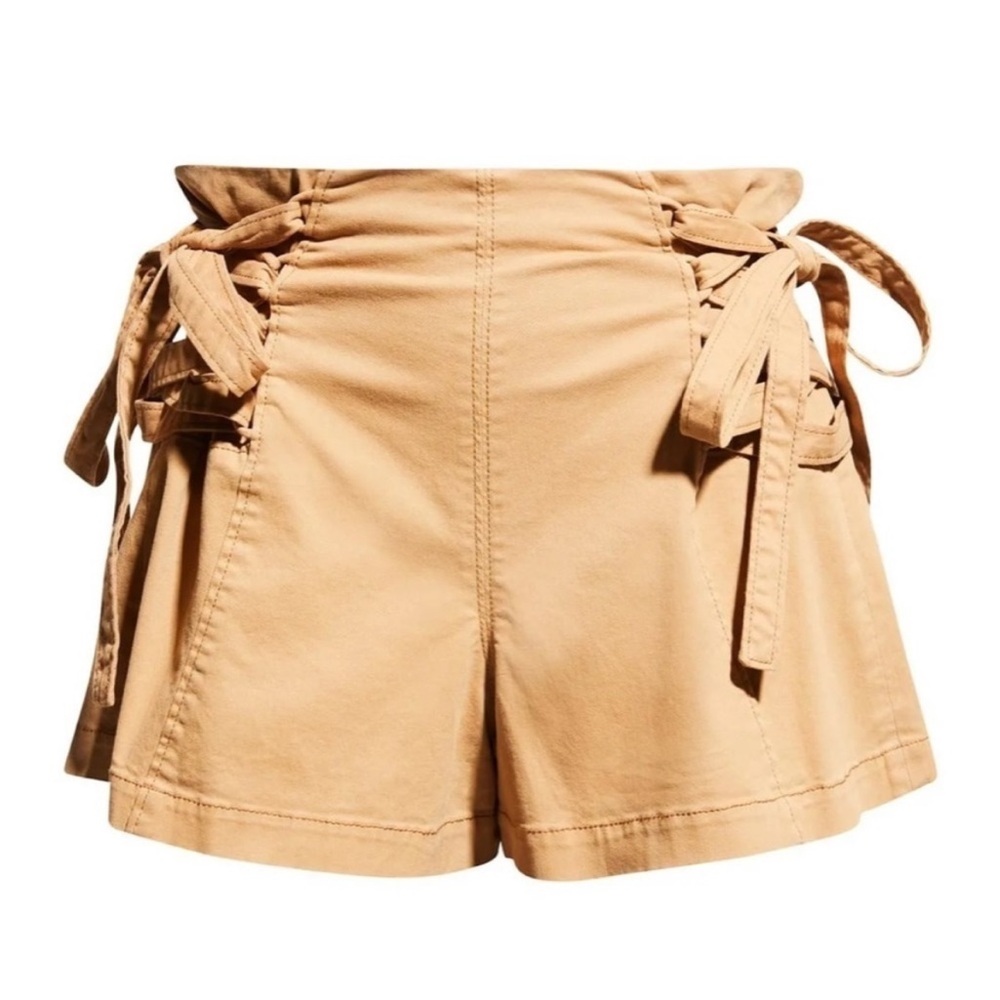 Cinq a Sept Callie Lace Up Shorts